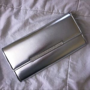 Aldo's Silver Clutch